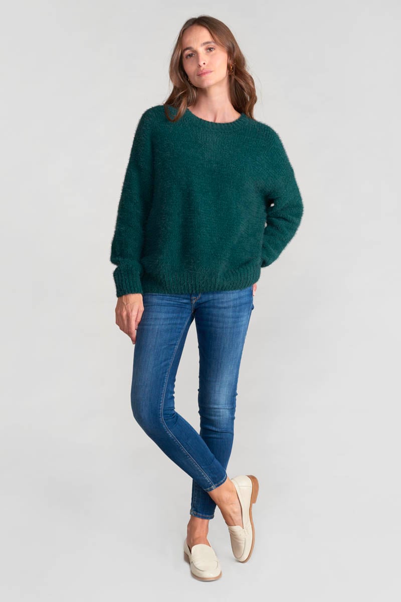 Bottle green Daisy jumper