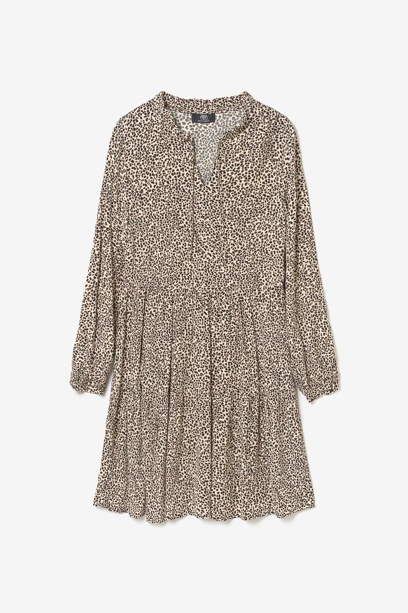 Leopard Elliott dress