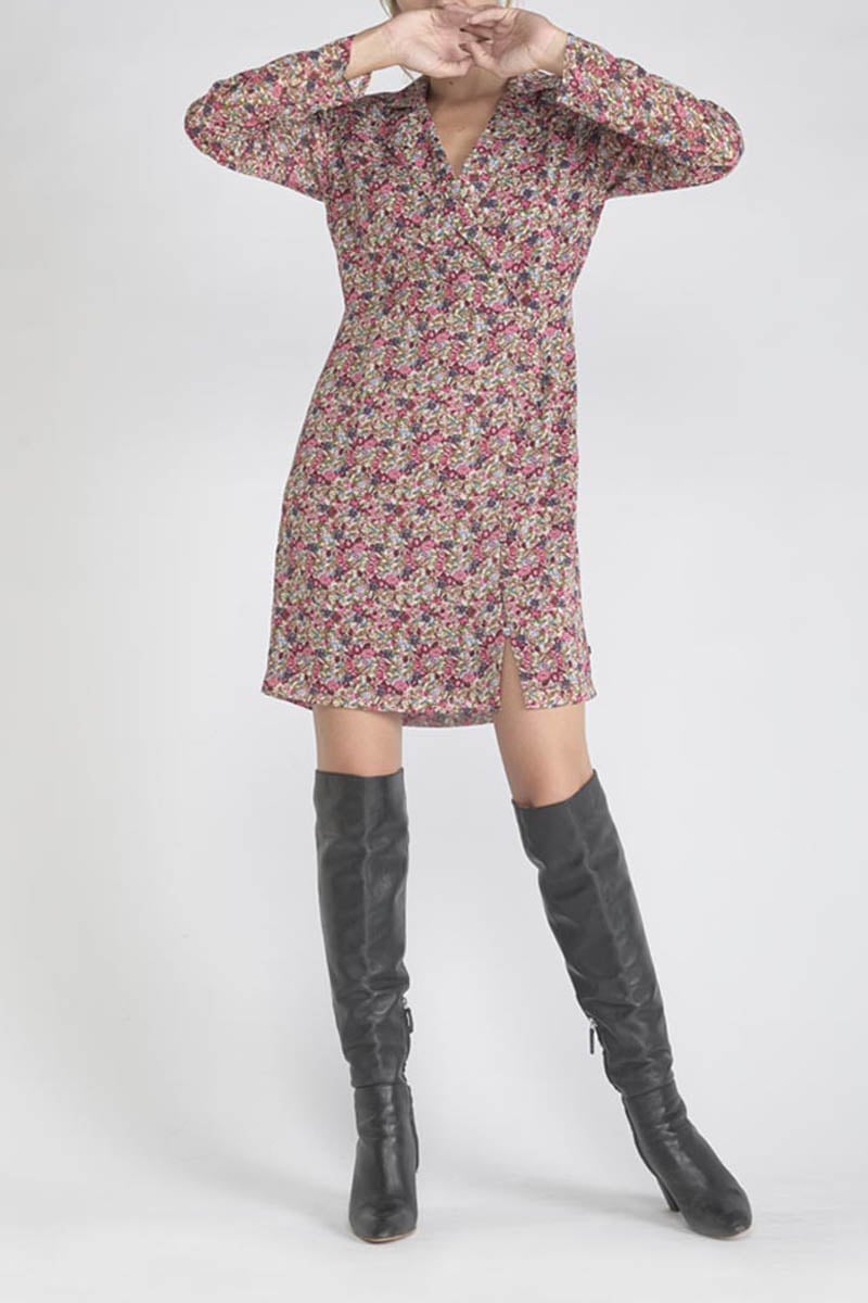 Pink floral Habbes dress