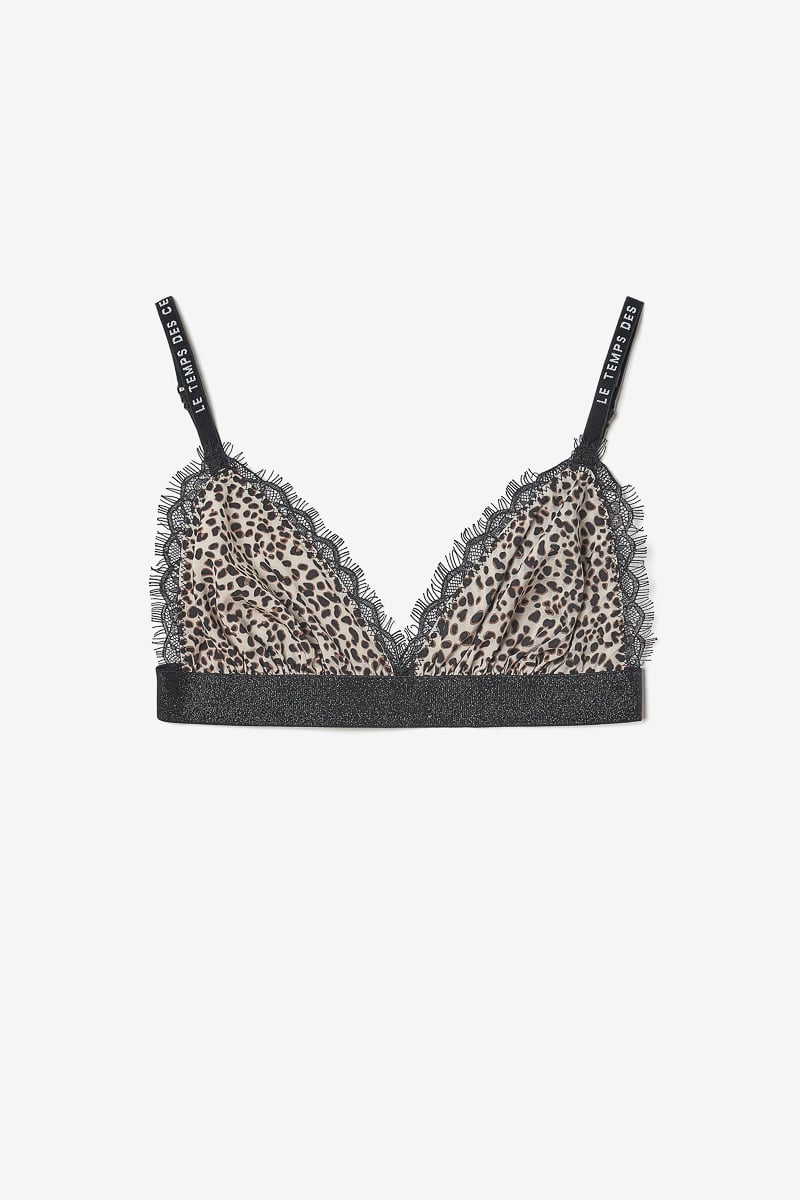 Soutien-gorge triangle Sage léopard