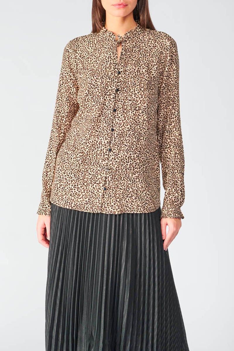 Leopard Susan blouse
