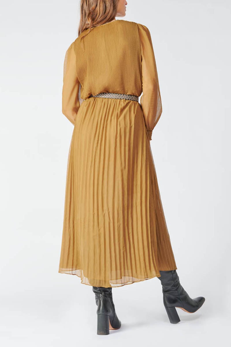 Caramel Toby maxi dress