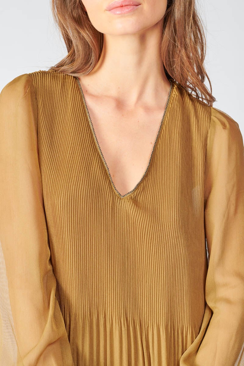 Caramel Toby maxi dress