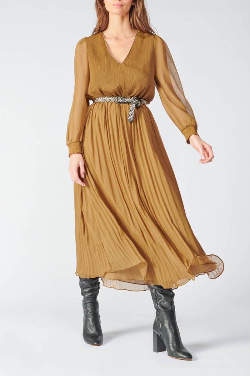 Caramel Toby maxi dress