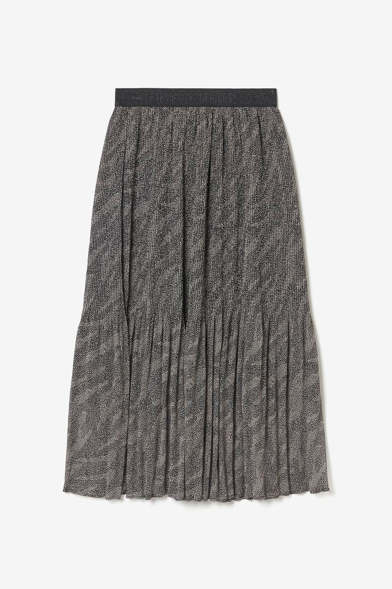 Long animal print Zoumba skirt