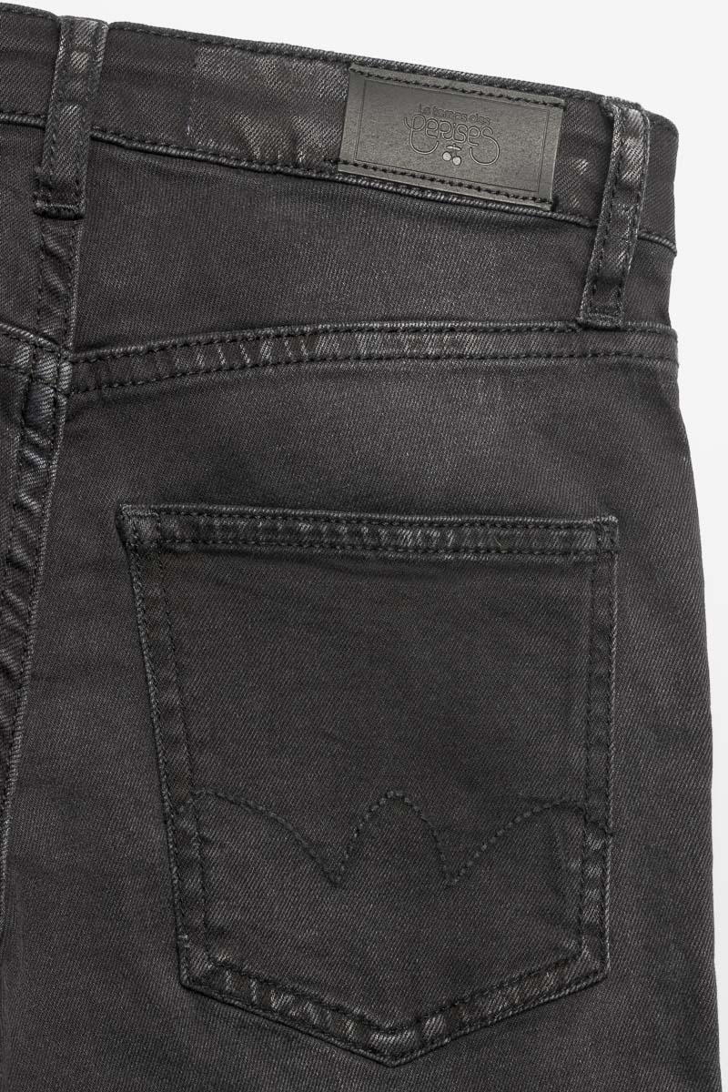 Jeans 400/14 mom Basic taille haute 7/8ème noir N°1