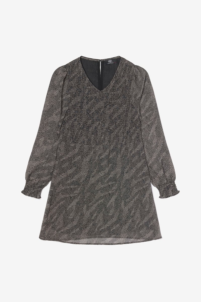 Black animal print Berenigi dress