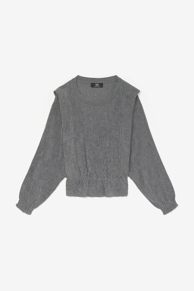 Blouse Italgi cendrée