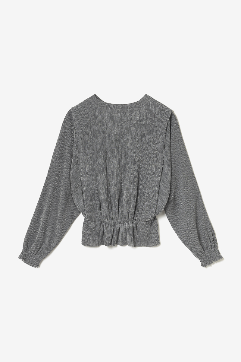 Blouse Italgi cendrée
