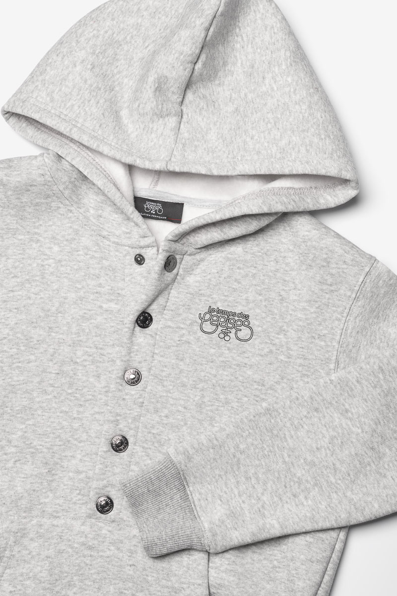 Sweat Mabelgi gris chiné