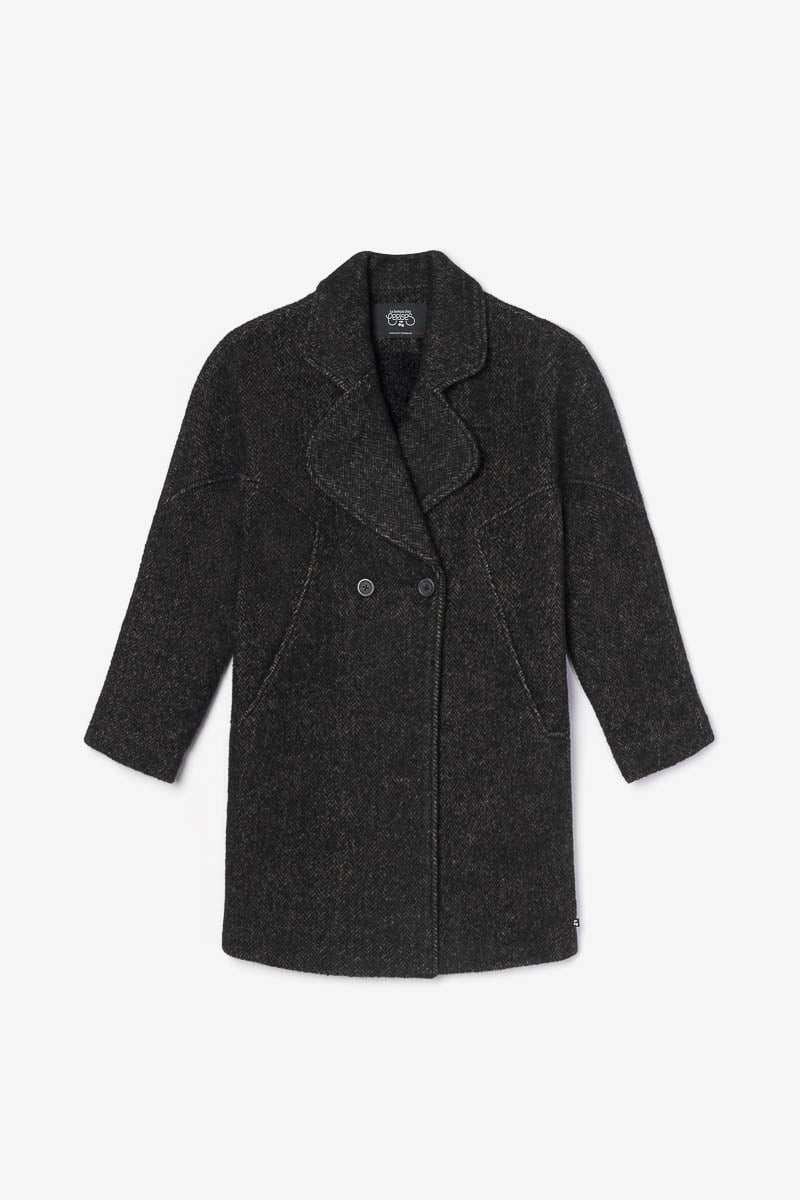 Brown herringbone Shawgi coat