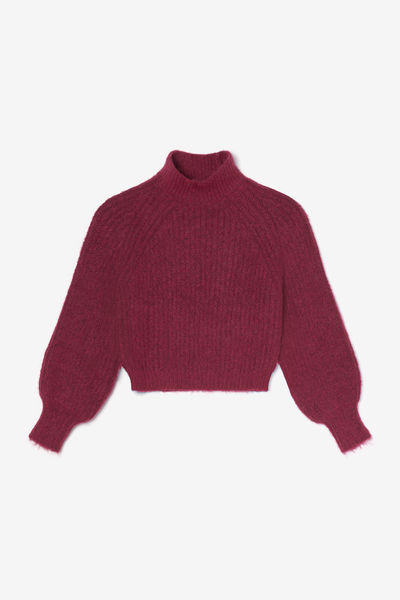 Pull Streetgi framboise chiné
