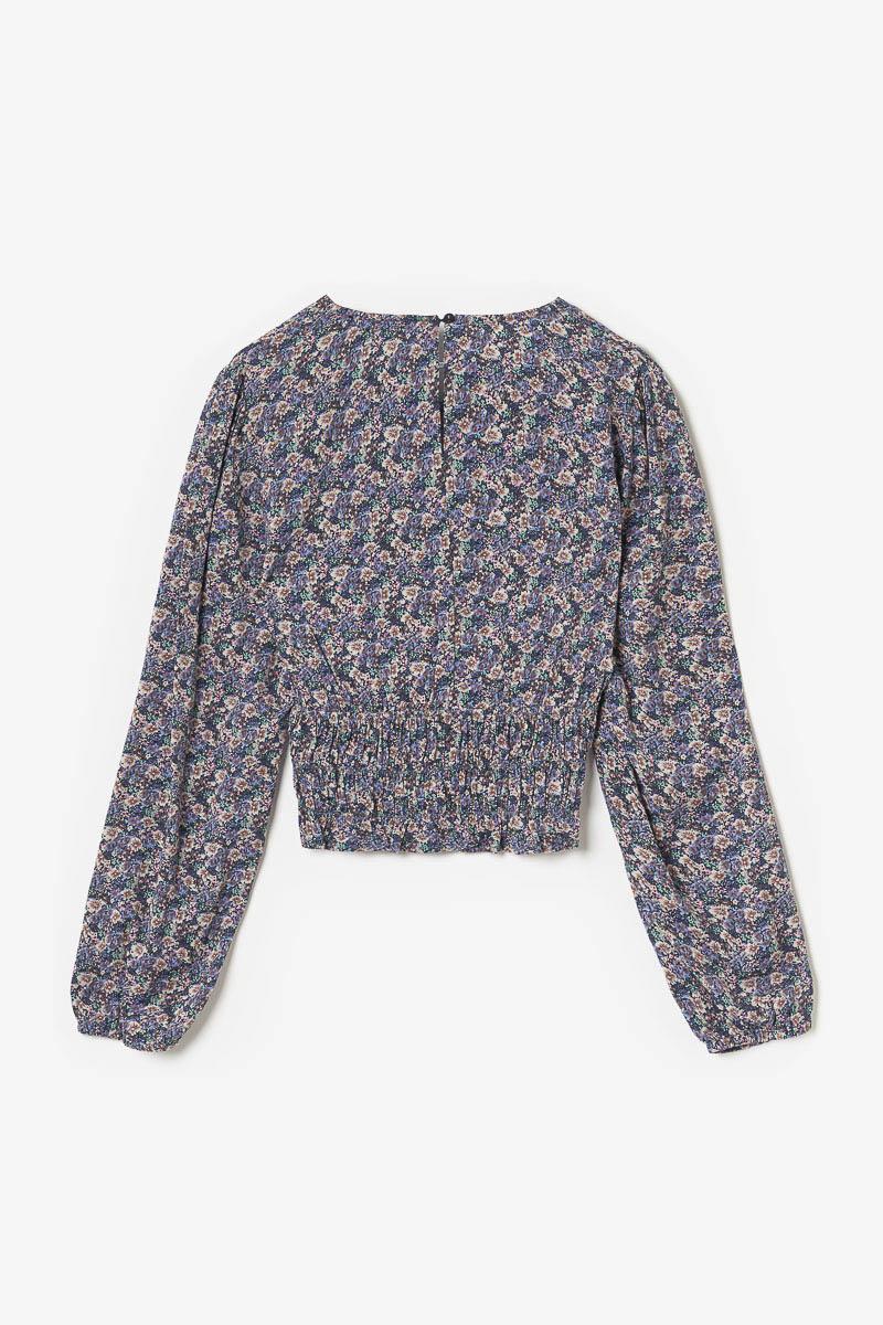 Blouse Tennygi à motif fleuri
