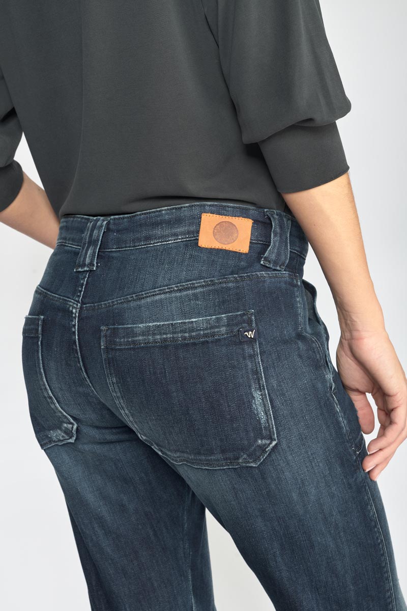 Jeans 200/43 boyfit Cara destroy bleu-noir N°2