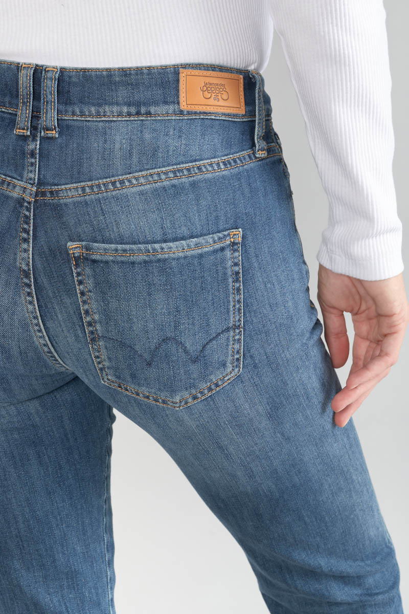Jeans 400/19 mom Basic taille haute vintage bleu N°3