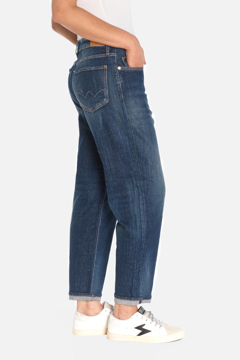 Jeans boyfit Cosy 7/8th blue N°2