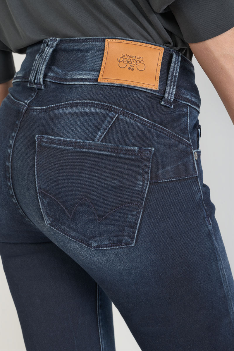 Jeans ultra pulp slim Gush high waist 7/8th blue-black N°1