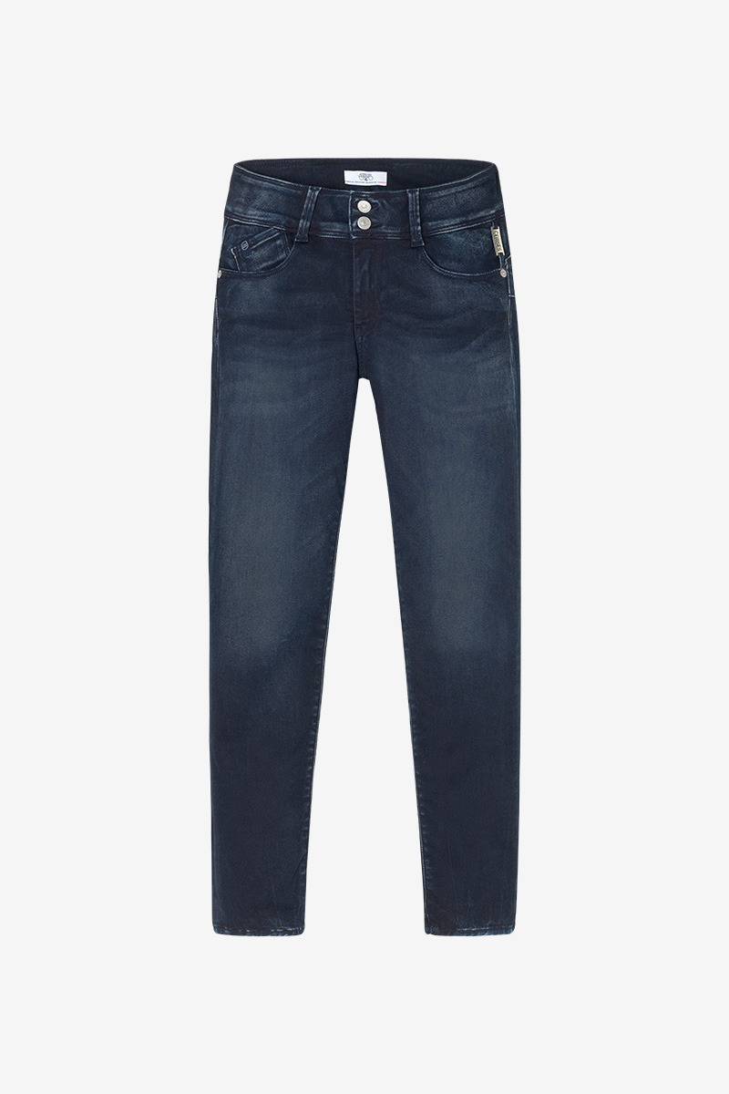 Jeans ultra pulp slim Gush high waist 7/8th blue-black N°1