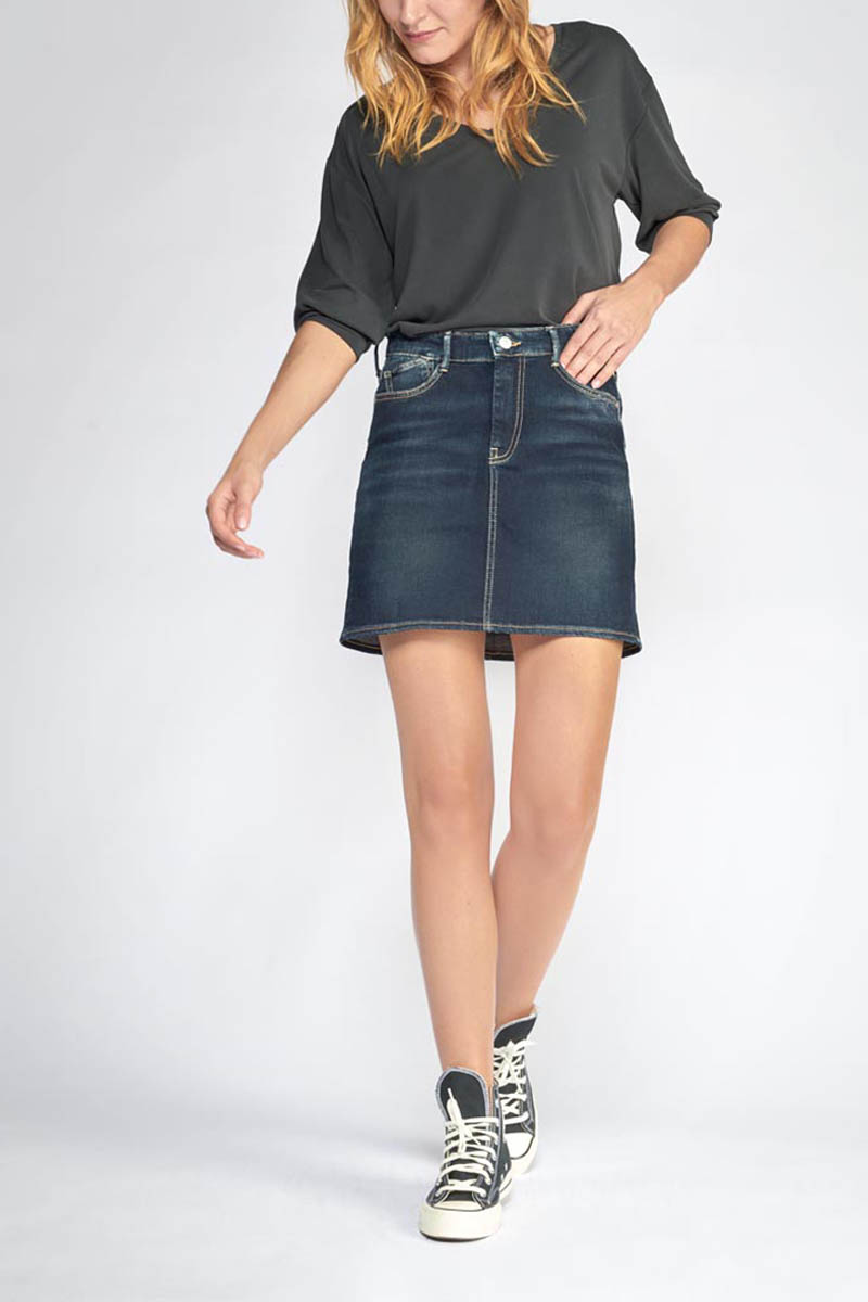 Blue denim Kerson skirt