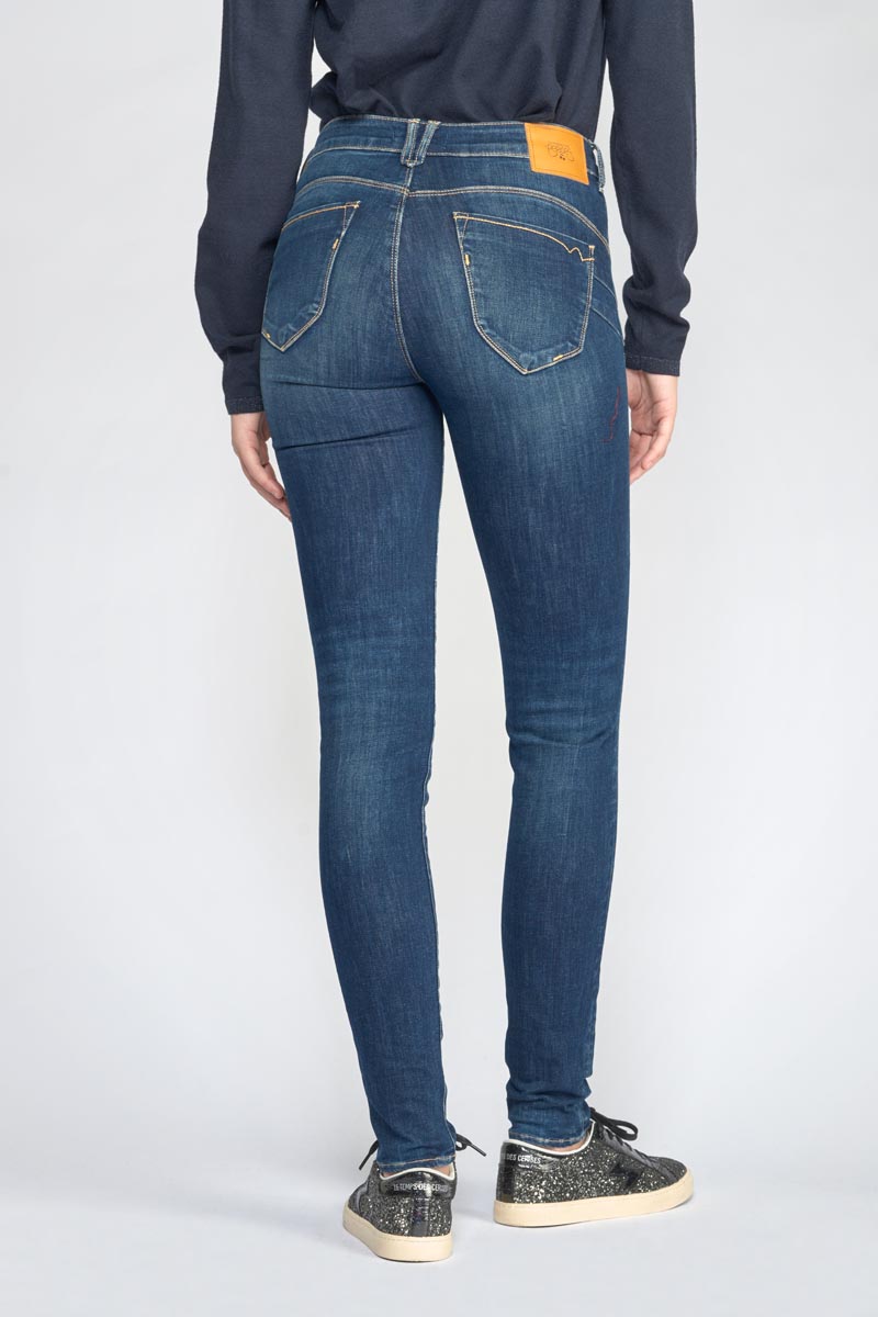 Jeans pulp slim Soma taille haute bleu N°2
