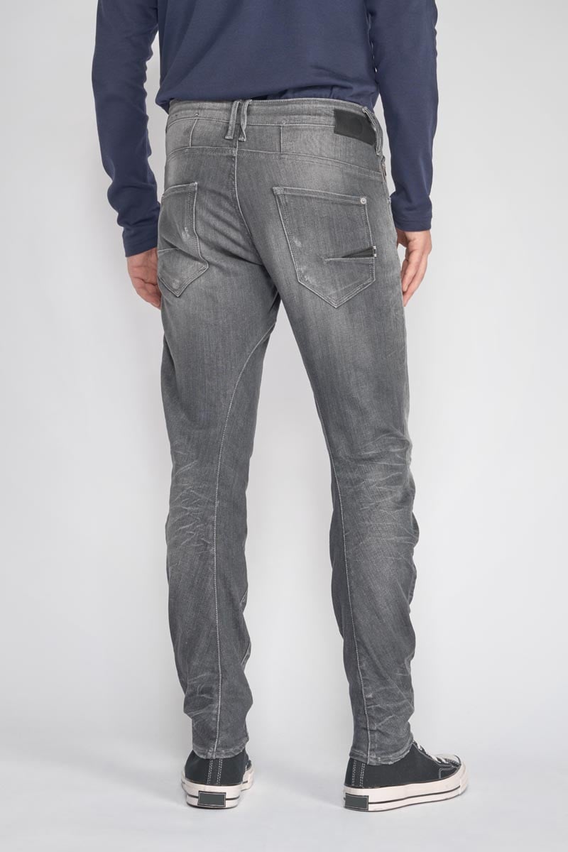 Jeans 900/03 tapered arqué Alost destroy gris N°1