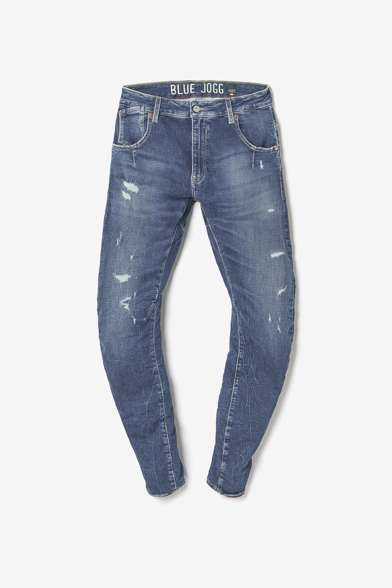 Jeans 900/03 tapered arqué destroy bleu N°2
