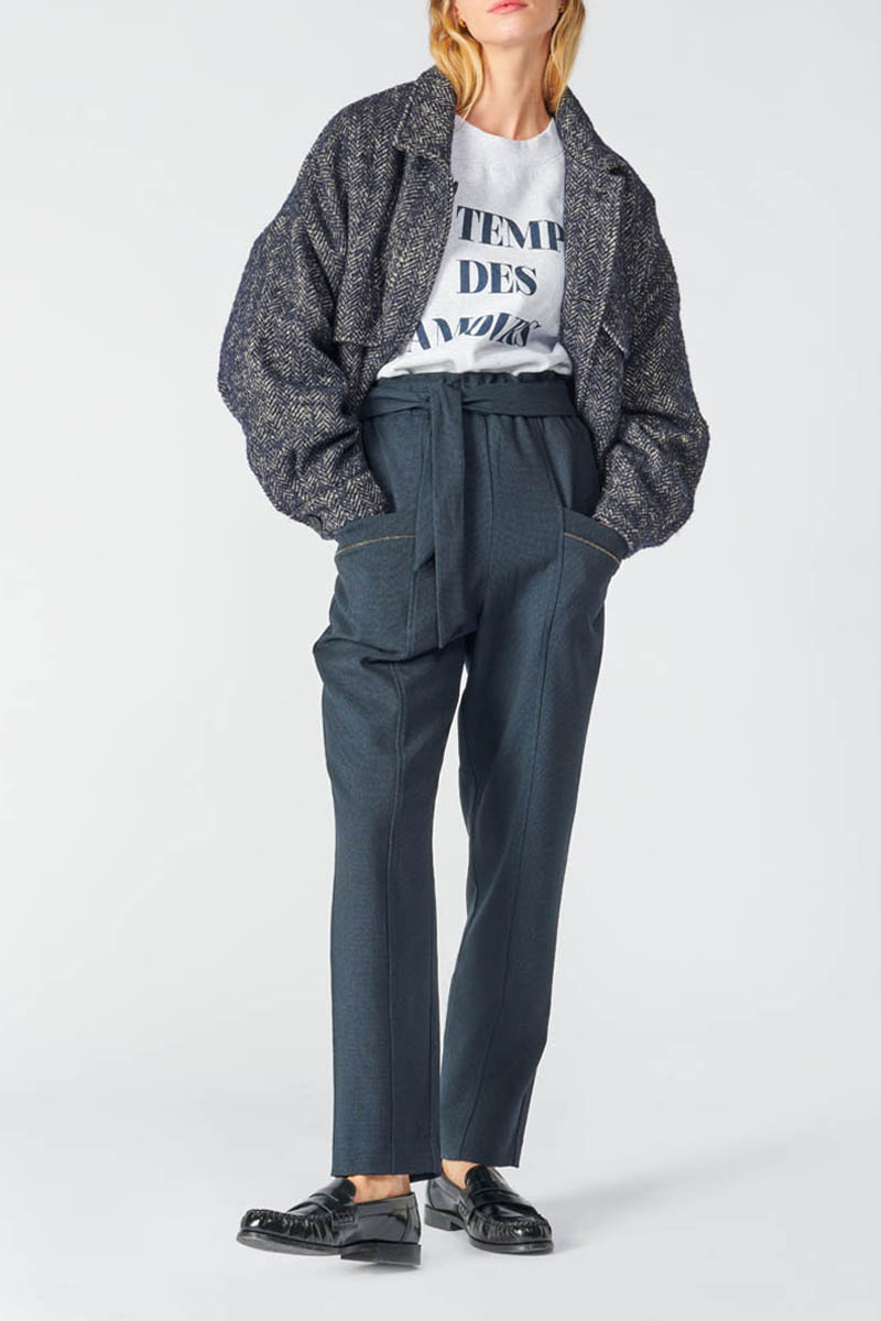 Pantalon Beverly bleu marine