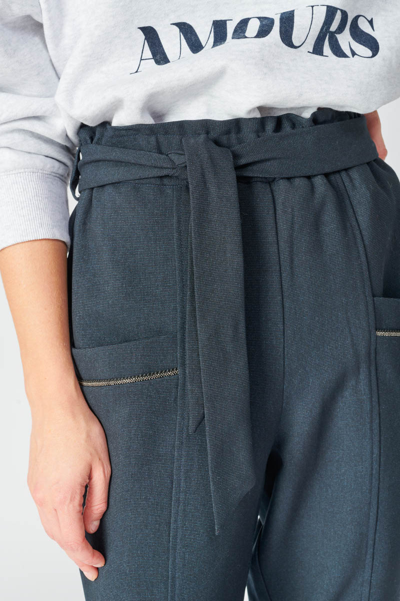 Pantalon Beverly bleu marine