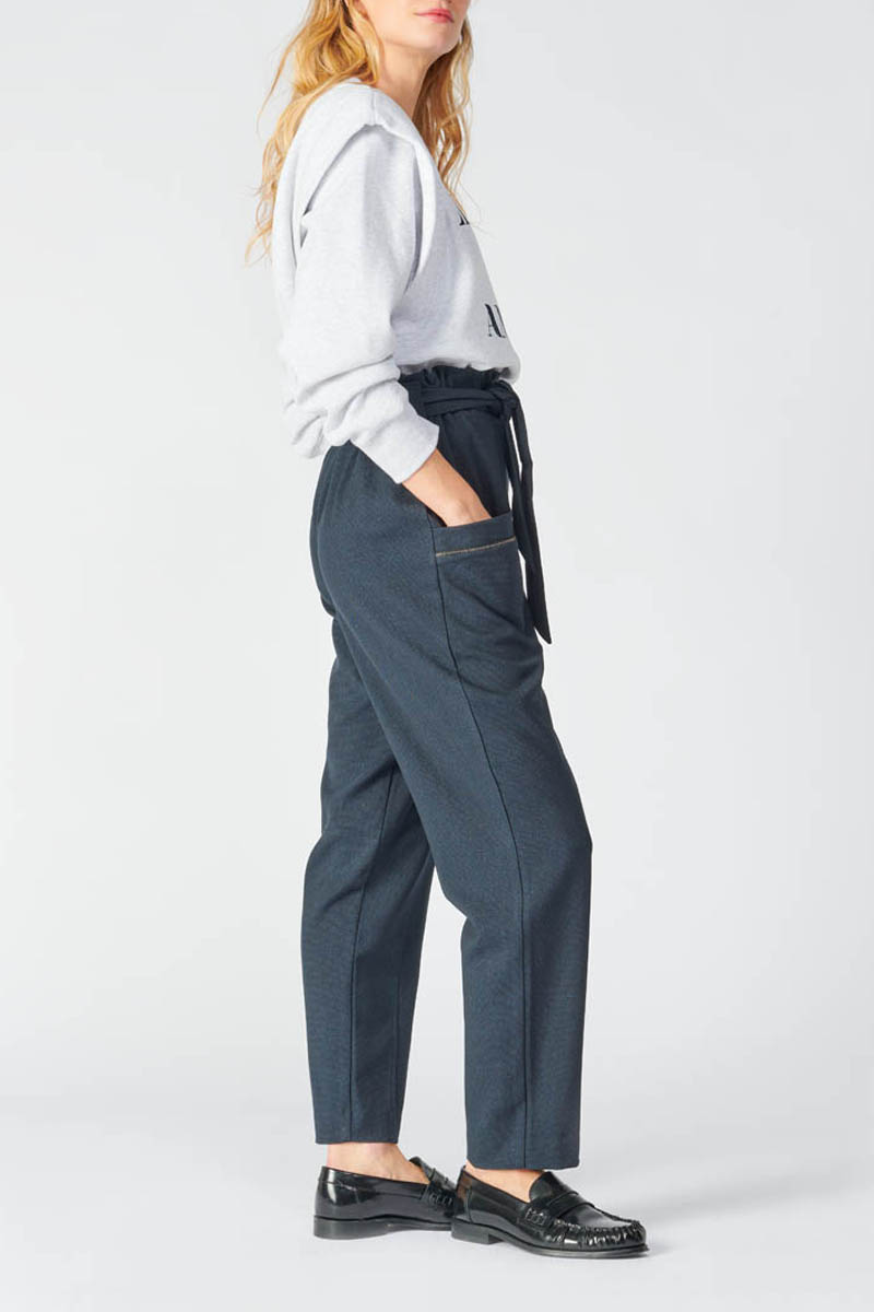 Pantalon Beverly bleu marine