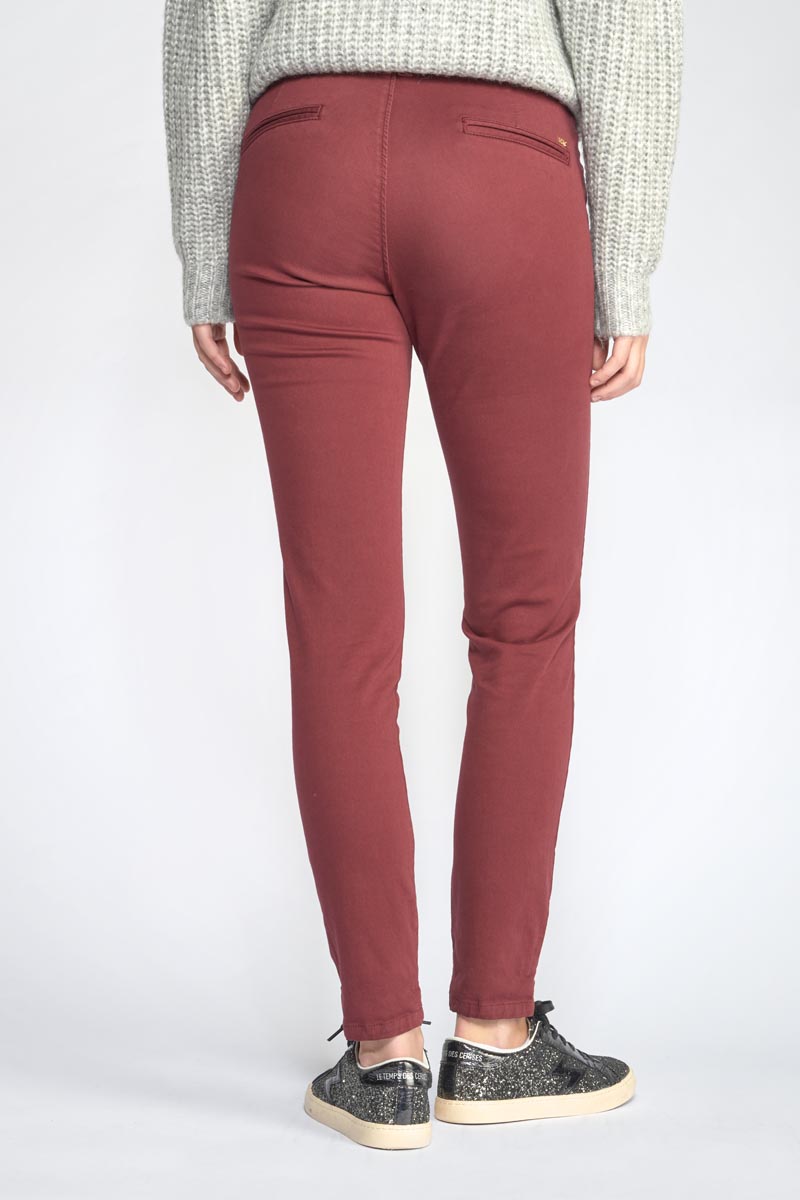 Burgundy Dyli2 trousers