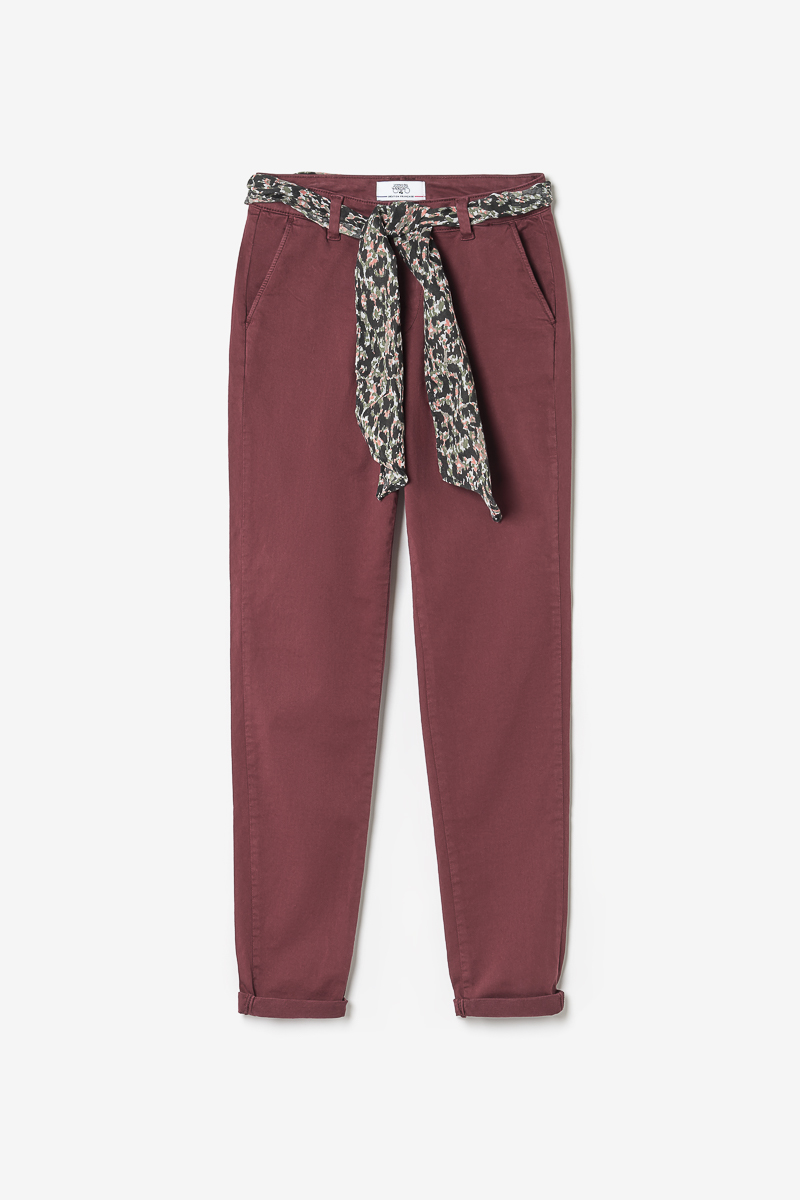 Burgundy Dyli2 trousers