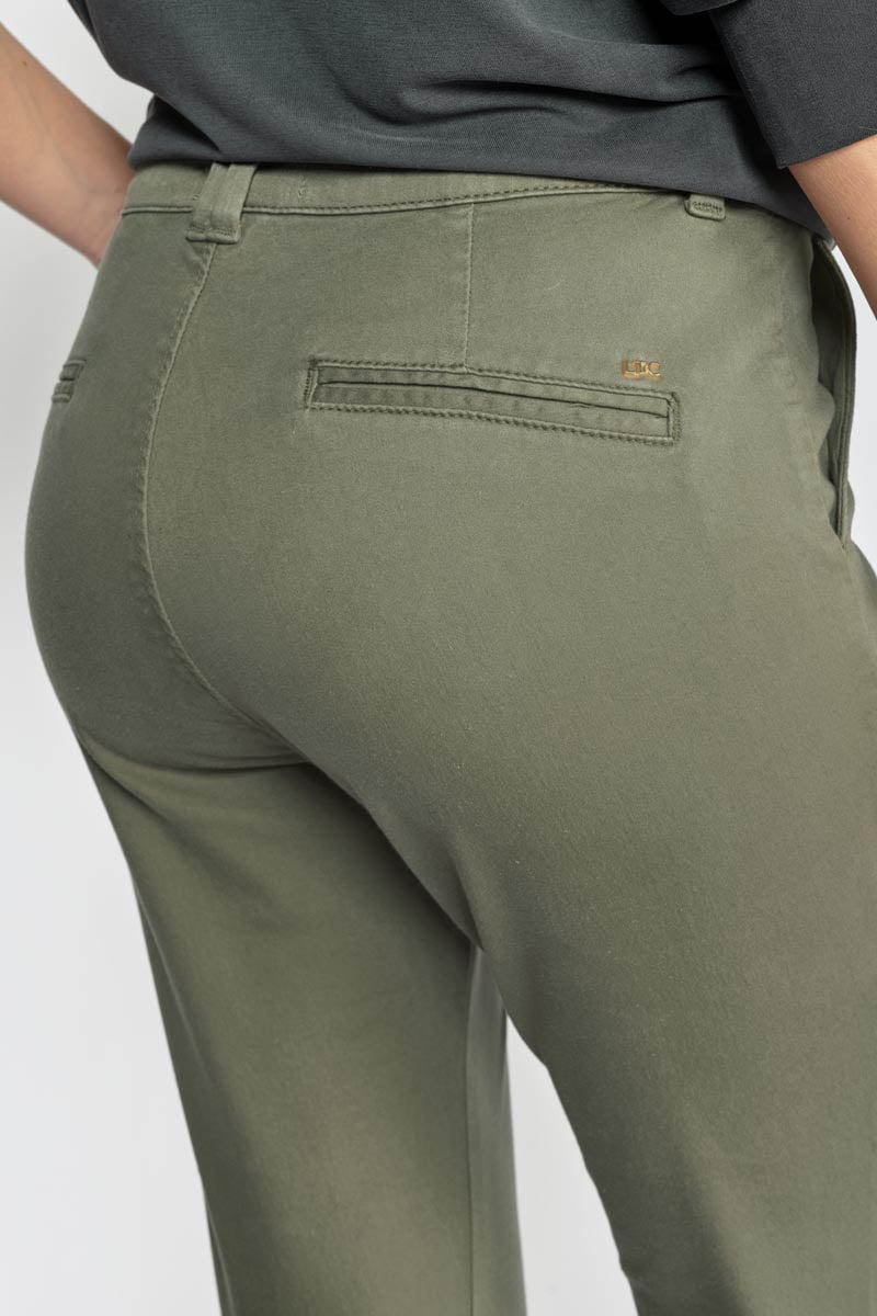 Khaki Dyli2 trousers