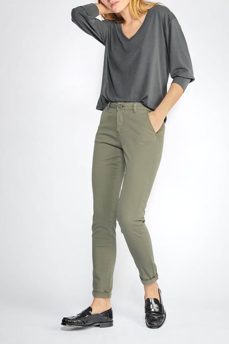 Khaki Dyli2 trousers