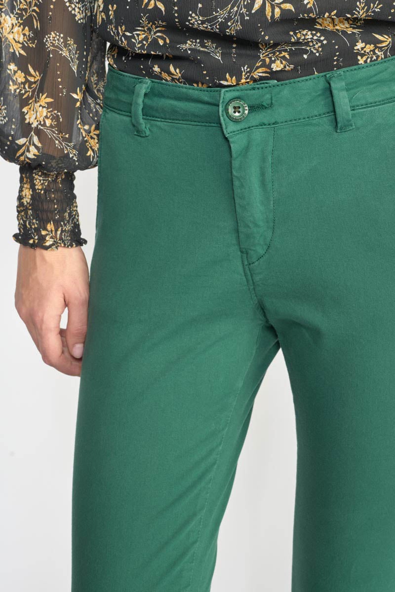 Pine green Dyli2 trousers