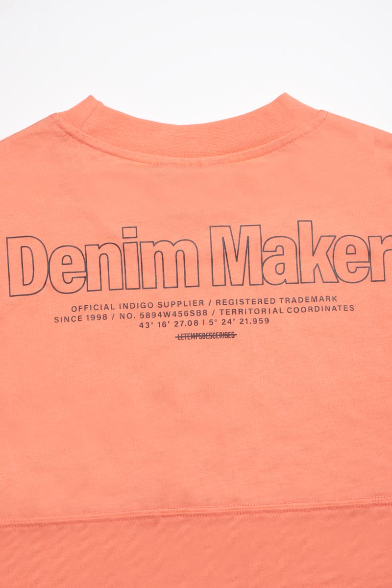 T-shirt Ikkobo corail