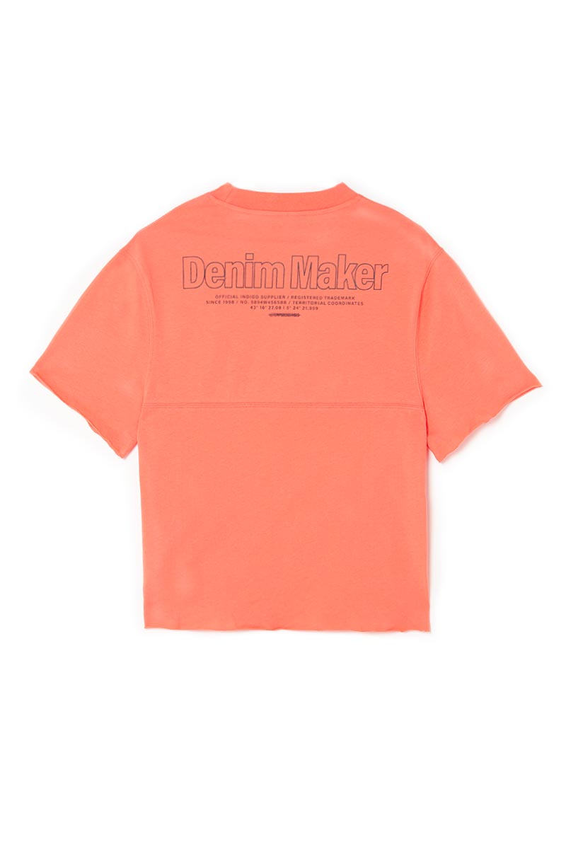 T-shirt Ikkobo corail