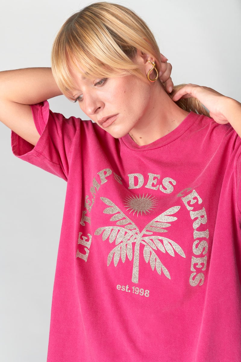 Fuchsia Cassio t-shirt
