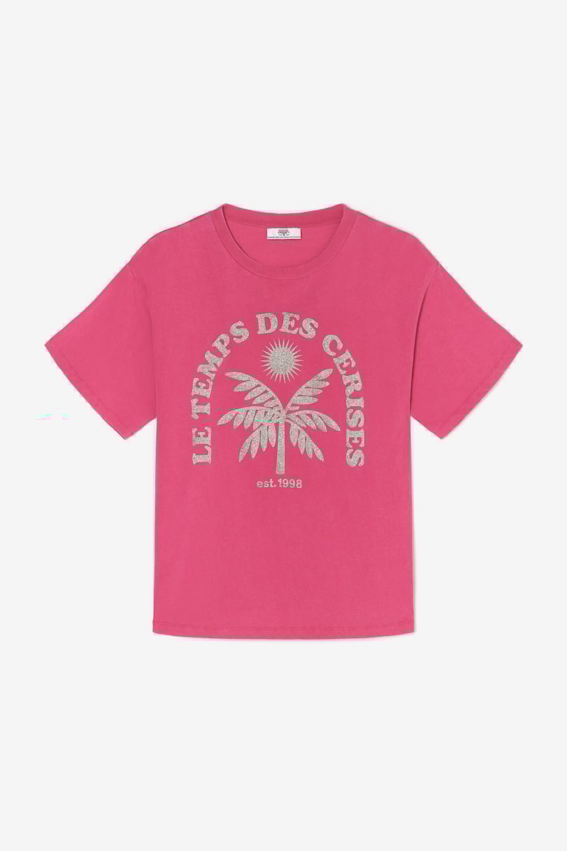 Fuchsia Cassio t-shirt