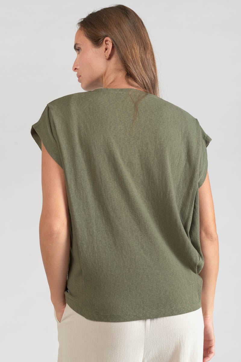 Khaki Coxy top