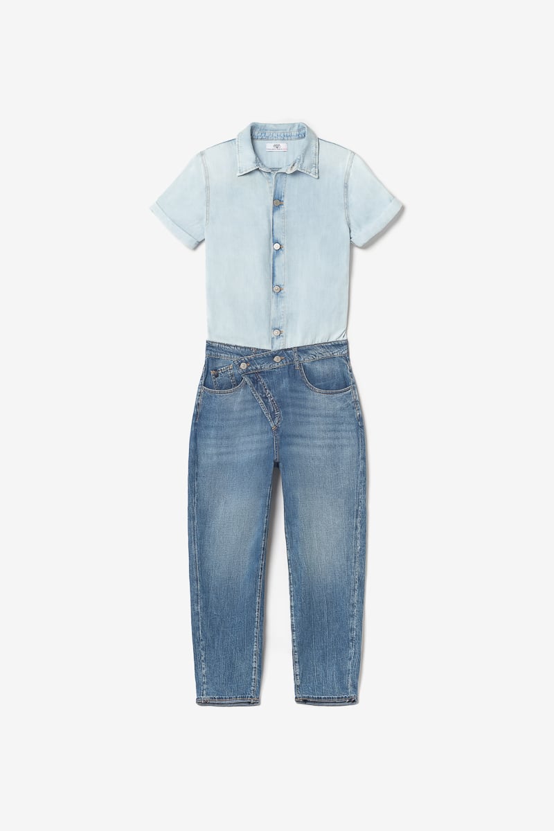 Blue denim Cozette jumpsuit