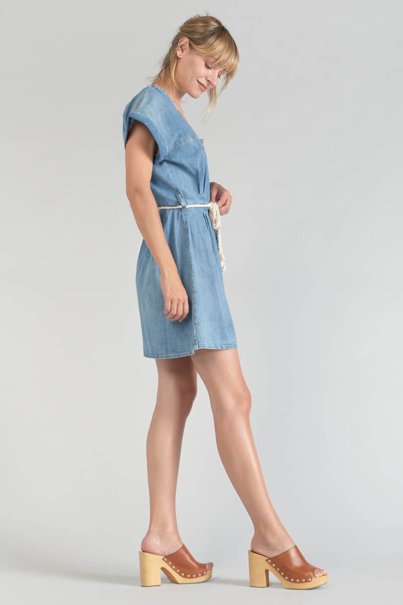 Blue denim Eourres dress