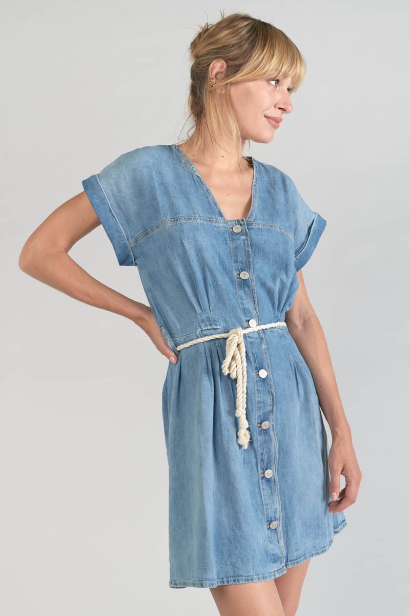Blue denim Eourres dress