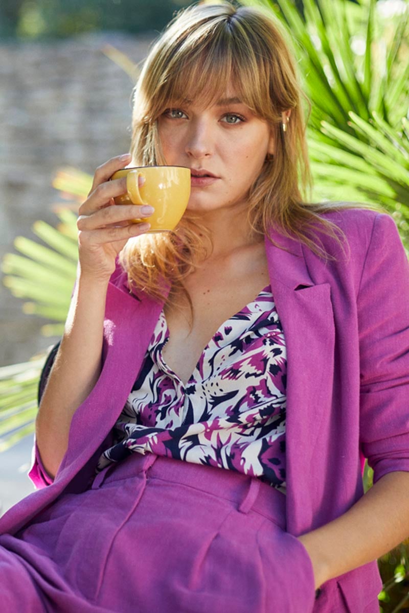 Clover jungle print Gabryel shirt