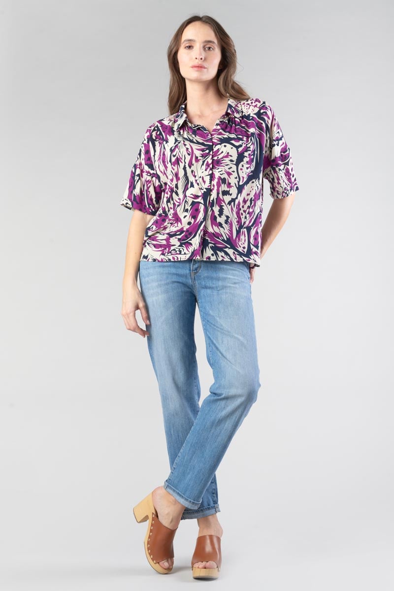 Clover jungle print Gabryel shirt