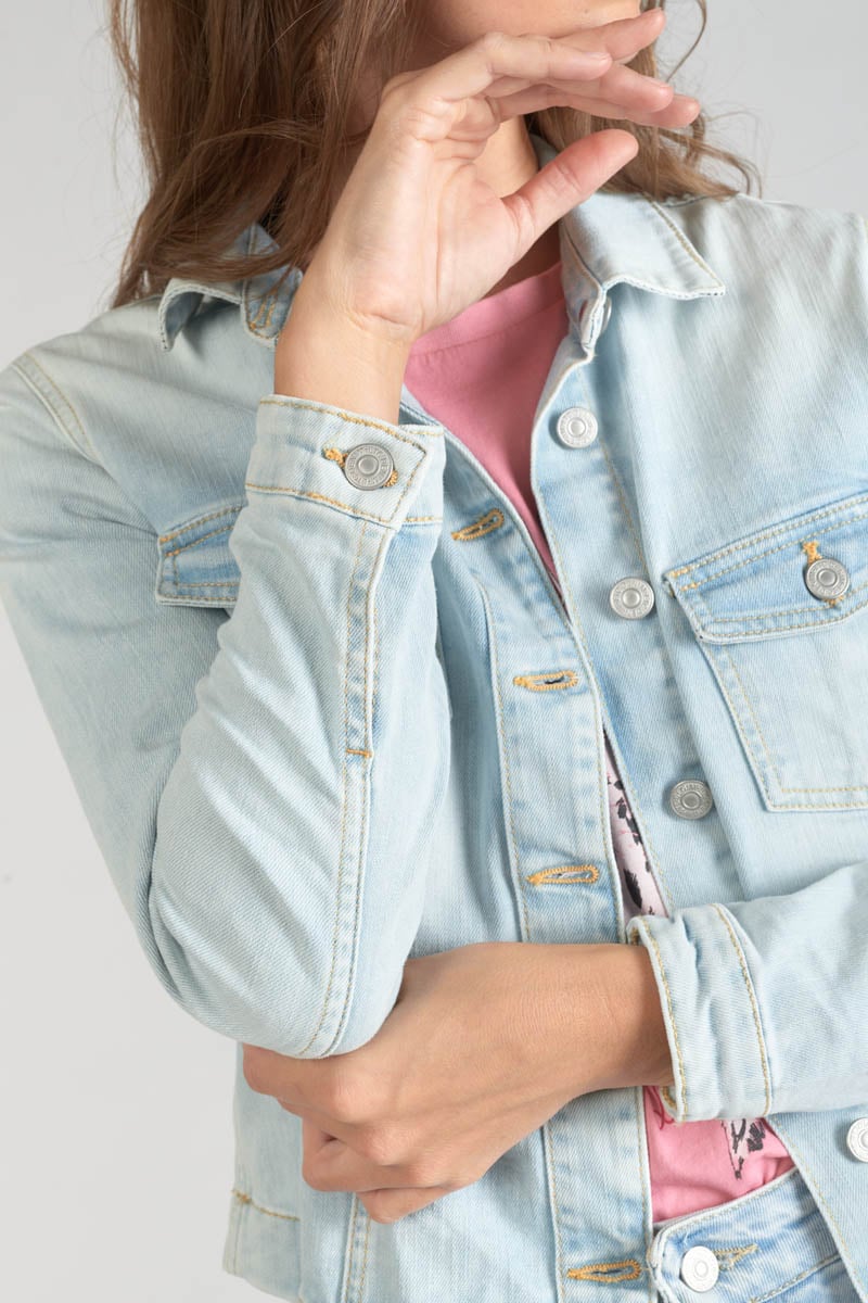 Very light blue Lilly denim jacket