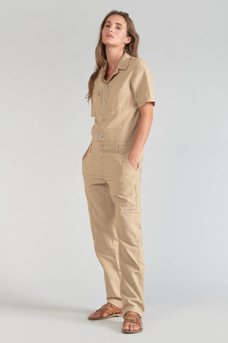 Sandy beige Luminy jumpsuit