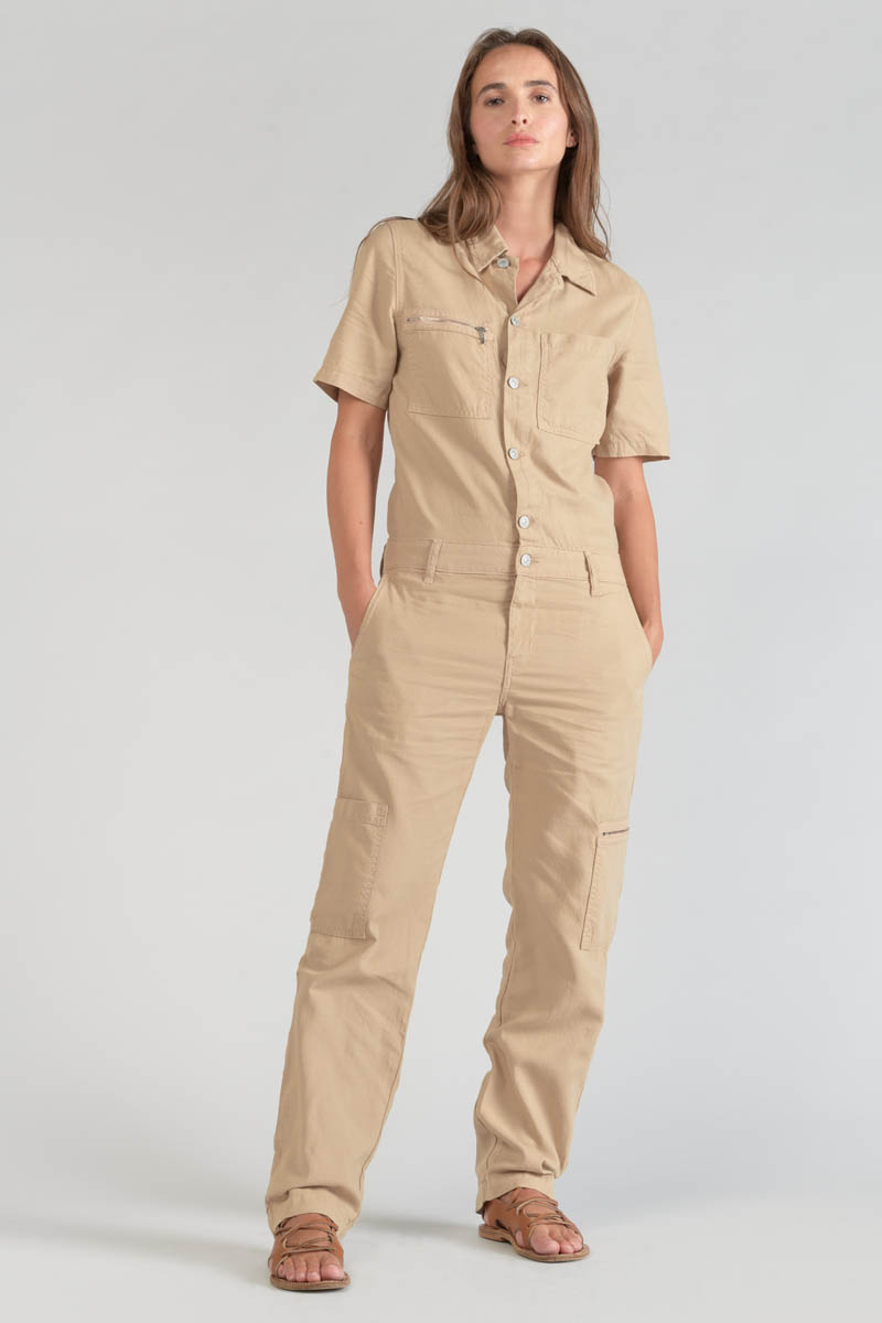 Sandy beige Luminy jumpsuit
