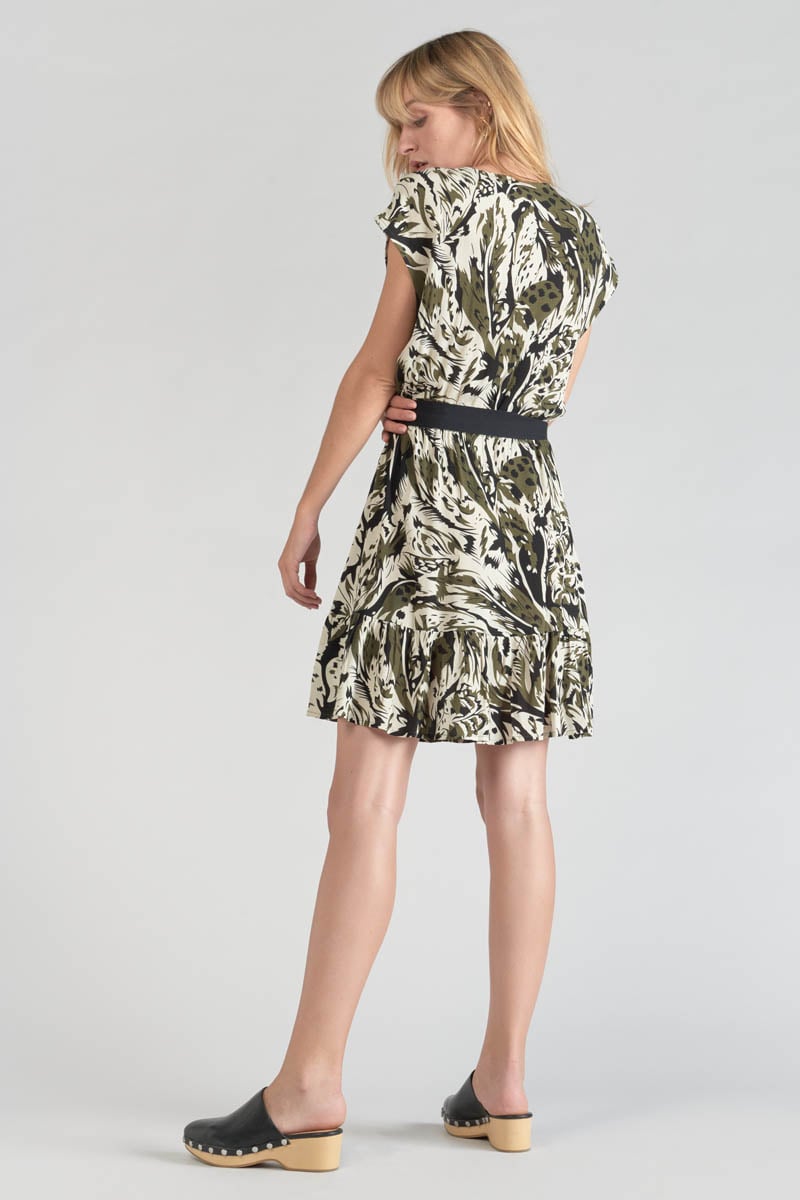 Jungle print Page dress