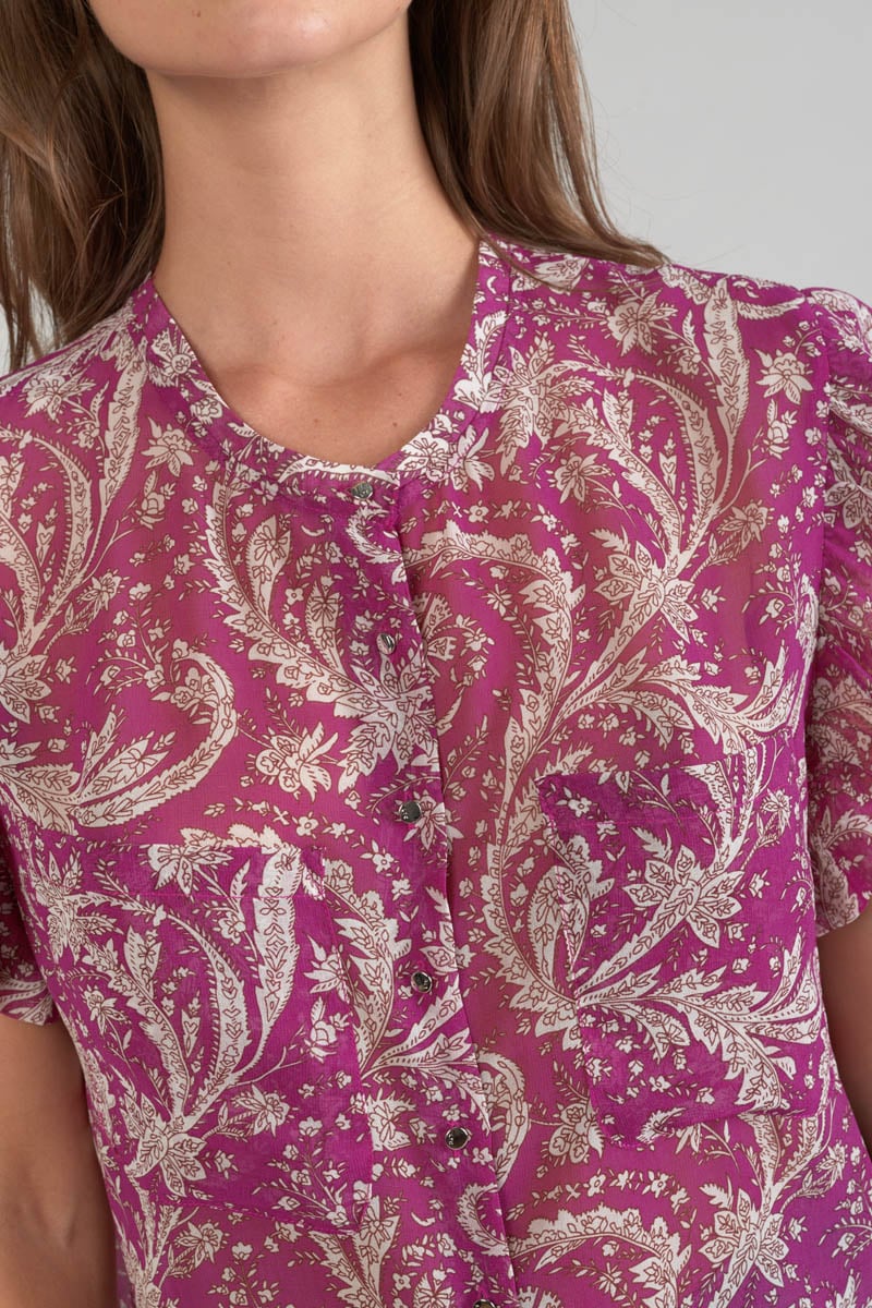 Clover paisley print Suri blouse