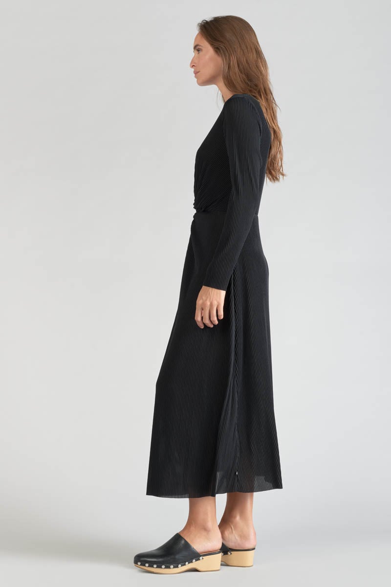Black Yama maxi dress